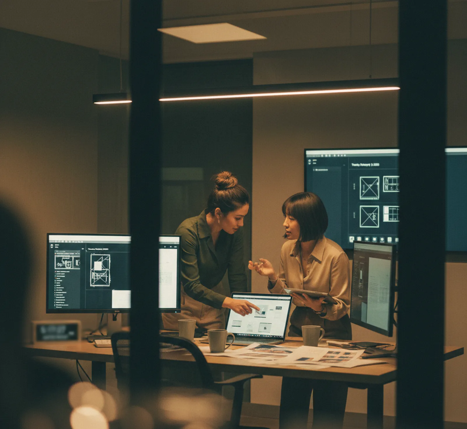 How we build section